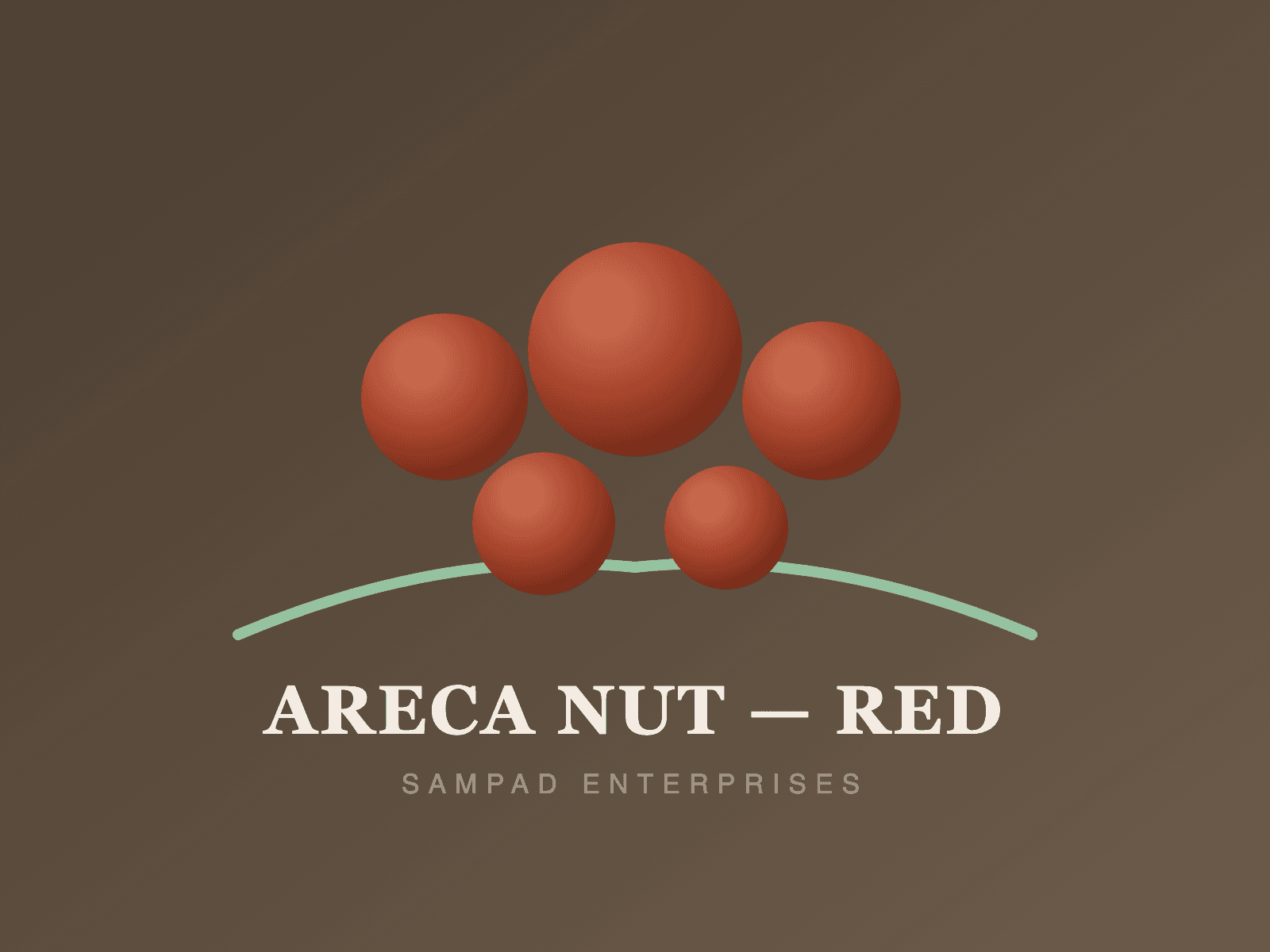 Areca Nut — Red, Sun-dried