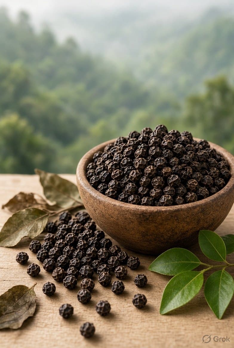 Black Pepper — Sun-dried